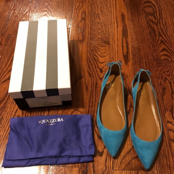 Aquazzura New W/ Tag 2017 Forever Marilyn Flats - Picture 5 of 8